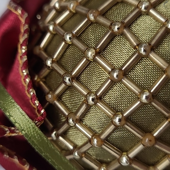 Wayne Kleski Katherine's Collection Jester Ball Ornament Jelwel Tones - Picture 8 of 11